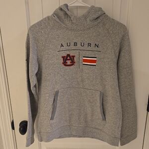 Under Armour Gray Auburn Boy's Hoodie